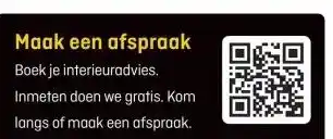 Hubo Maak een afspraak aanbieding