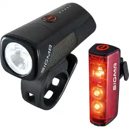 ANWB Sigma Verlichtingsset Buster 400 + Blaze Usb Zwart aanbieding