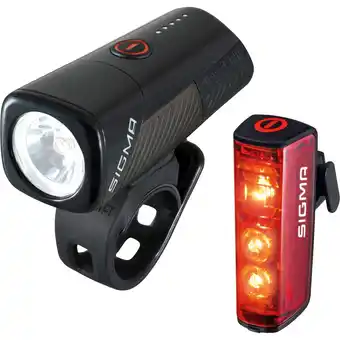 ANWB Sigma Verlichtingsset Buster 400 + Blaze Usb Zwart aanbieding