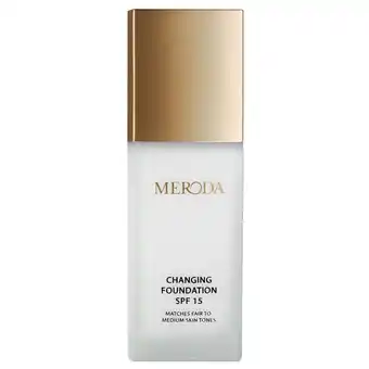 Douglas Meroda Changing Foundation SPF 15 aanbieding