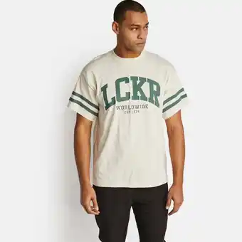 Foot Locker LCKR Retro T-shirts Heren - Wit - Maat XS aanbieding