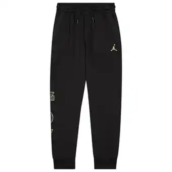 Foot Locker Jordan See Me Shine Broeken Kinder - Zwart - Maat 158 - 170 CM - Katoen Fleece aanbieding