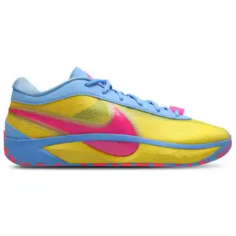 Foot Locker Nike Freak Sneakers Heren - Geel - Maat 45 - Mesh/Synthetisch aanbieding