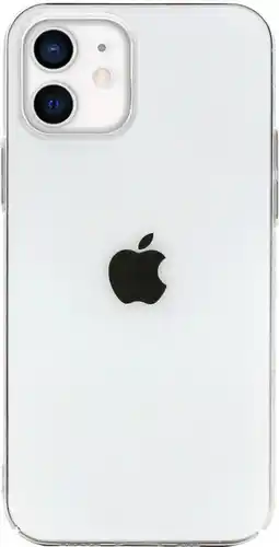 Coolblue BlueBuilt Soft Case Apple iPhone 12 mini Back Cover Transparant aanbieding