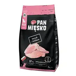 Zooplus Dubbelpak: 2x5kg Pan Mięsko Kitten Kip met konijn XS droogvoer voor katten aanbieding