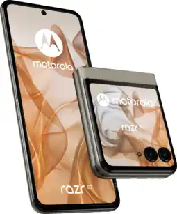 Coolblue Motorola Razr 50 256GB Beige 5G aanbieding