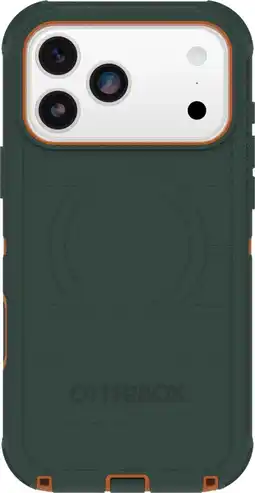 Coolblue Otterbox Defender Pro iPhone 17 Pro Max Back Cover met MagSafe Magneet Groen aanbieding
