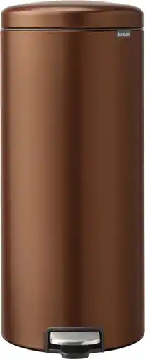 Coolblue Brabantia NewIcon Pedaalemmer 30 liter Warm Bronze aanbieding