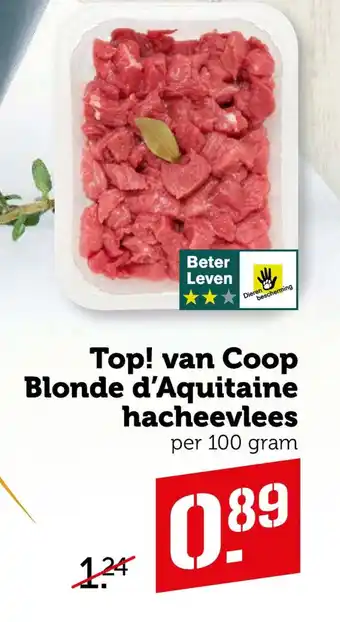 Coop Coop Blonde d'Aquitaine hacheevlees aanbieding