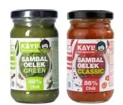 Budget Food Kay Li Sambal Oelek Groen of Super Hot aanbieding