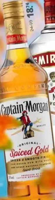 Mitra Captain morgan spiced gold aanbieding