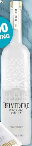 Mitra Belvedere organic pure vodka aanbieding