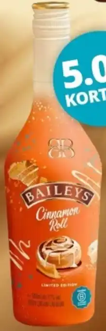 Mitra Baileys cinnamon roll aanbieding