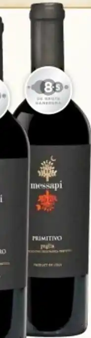 Mitra Messapi primitivo igp puglia aanbieding