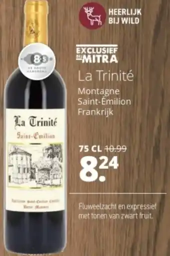 Mitra La trinité montagne saint-émilion frankrijk aanbieding