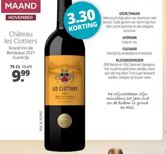 Mitra Château les clottiers aanbieding