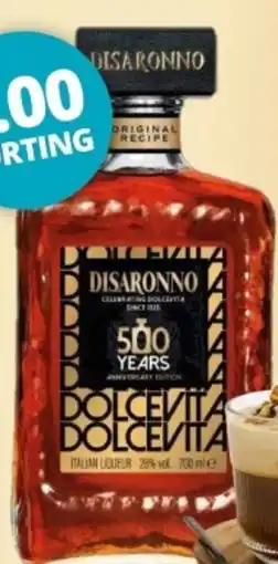 Mitra Disaronno likeur aanbieding