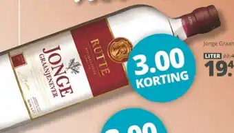 Mitra Jonge graanjenever aanbieding