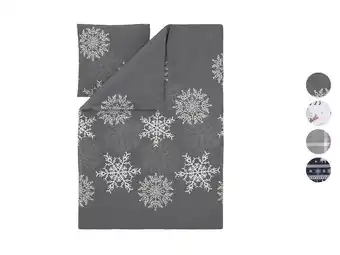 Lidl LIVARNO Fleece dekbedovertrek 140 x 200 cm aanbieding