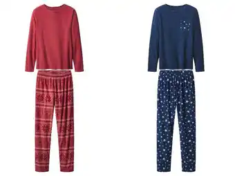 Lidl esmara Fleece dames pyjama aanbieding