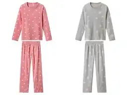 Lidl esmara Fleece kinder pyjama aanbieding