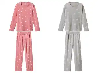 Lidl esmara Fleece kinder pyjama aanbieding