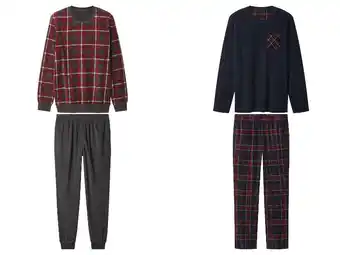 Lidl esmara Men Fleece heren pyjama aanbieding
