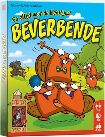 Intratuin 999 Games kaartspel Beverbende 6+ jr aanbieding