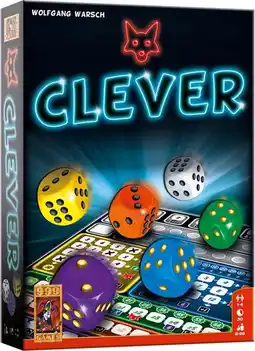 Intratuin 999 Games dobbelspel Clever 8+ jr aanbieding
