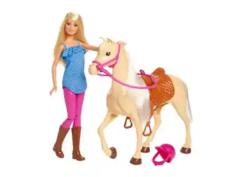 Lidl Barbie Speelset pop en paard aanbieding