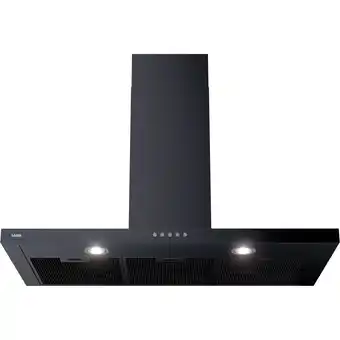 MediaMarkt Etna Ab691zt Slimline - Matzwart Schouwkap aanbieding