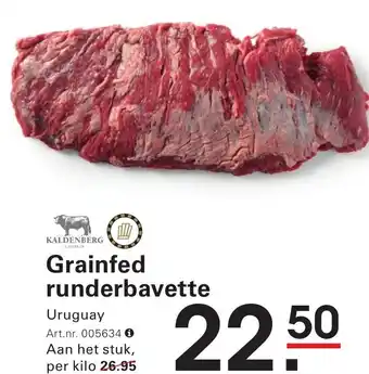 Sligro Grainfed runderbavette aanbieding