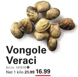 Sligro Vongole Veraci aanbieding