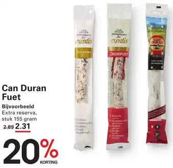 Sligro Can Duran Fuet aanbieding