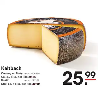 Sligro Kaltbach aanbieding