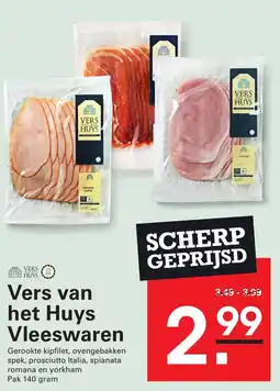 Sligro Vers van het Huys Vleeswaren aanbieding
