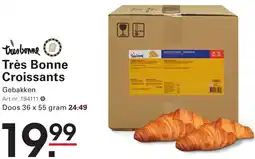 Sligro Très Bonne Croissants aanbieding