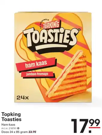 Sligro Topking Toasties aanbieding