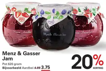 Sligro Menz & Gasser Jam aanbieding