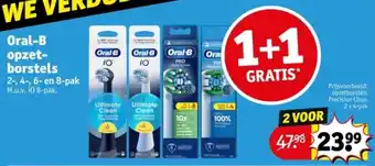 Kruidvat Oral-B Opzetborstels aanbieding