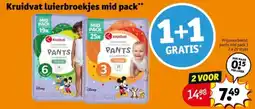 Kruidvat Kruidvat Luierbroekjes mid pack aanbieding