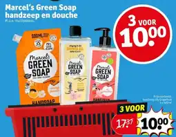 Kruidvat Marcel's Green Soap handzeep en douche aanbieding