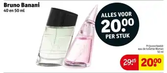 Kruidvat Bruno Banani aanbieding