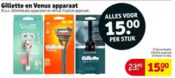 Kruidvat Gillette en Venus Apparaat aanbieding