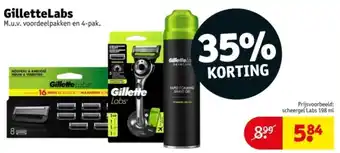Kruidvat GilletteLabs aanbieding