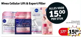 Kruidvat Nivea Cellular Lift & Expert Filler aanbieding