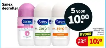 Kruidvat Sanex Deoroller aanbieding