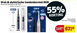 Kruidvat Oral-B Elektrische Tandenborstel DUO aanbieding