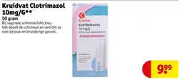Kruidvat Kruidvat Clotrimazol 10mg/G aanbieding