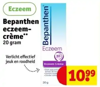 Kruidvat Bepanthen Eczeemcrème aanbieding